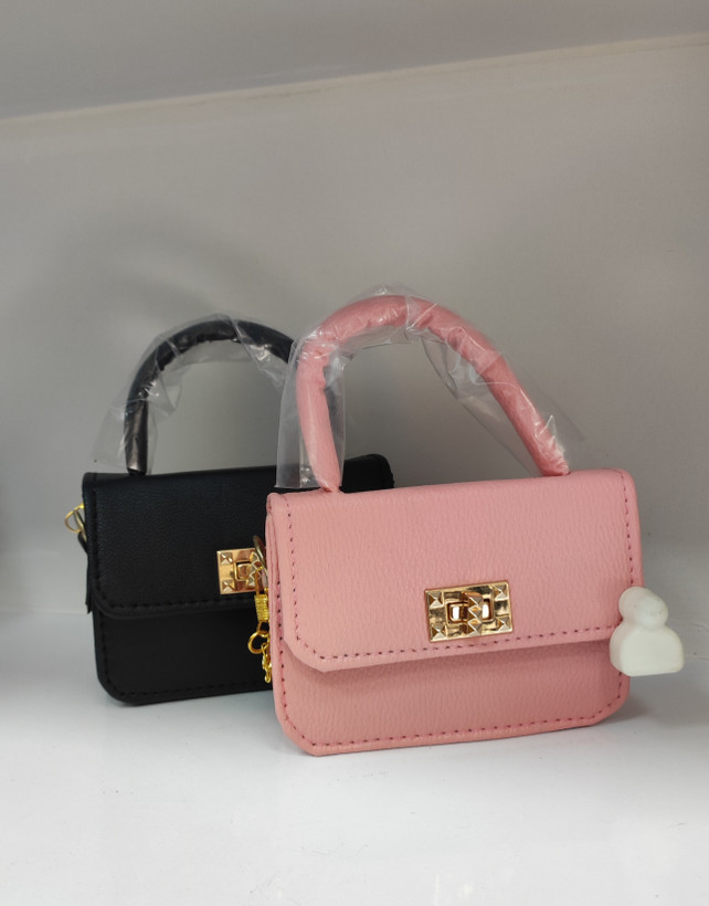 مینی بگ صورتی و مشکی